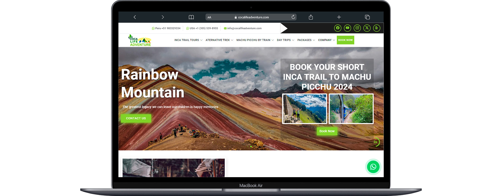 paginas web para agencias viajes