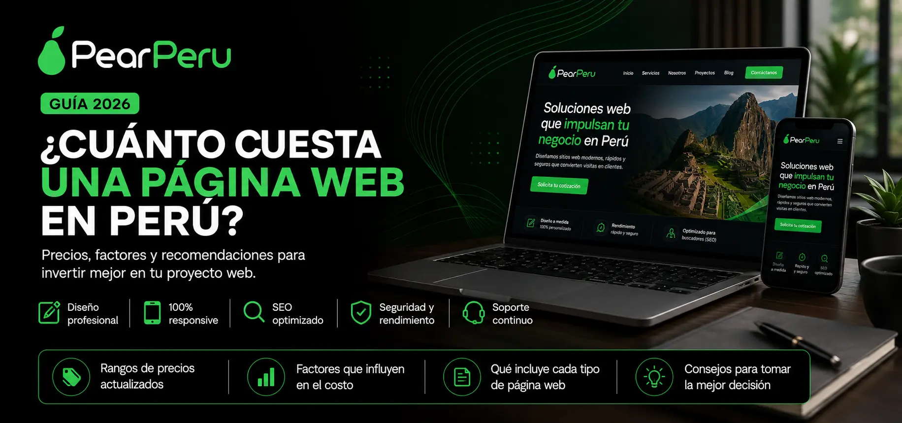 Cuánto cuesta una página web en Perú