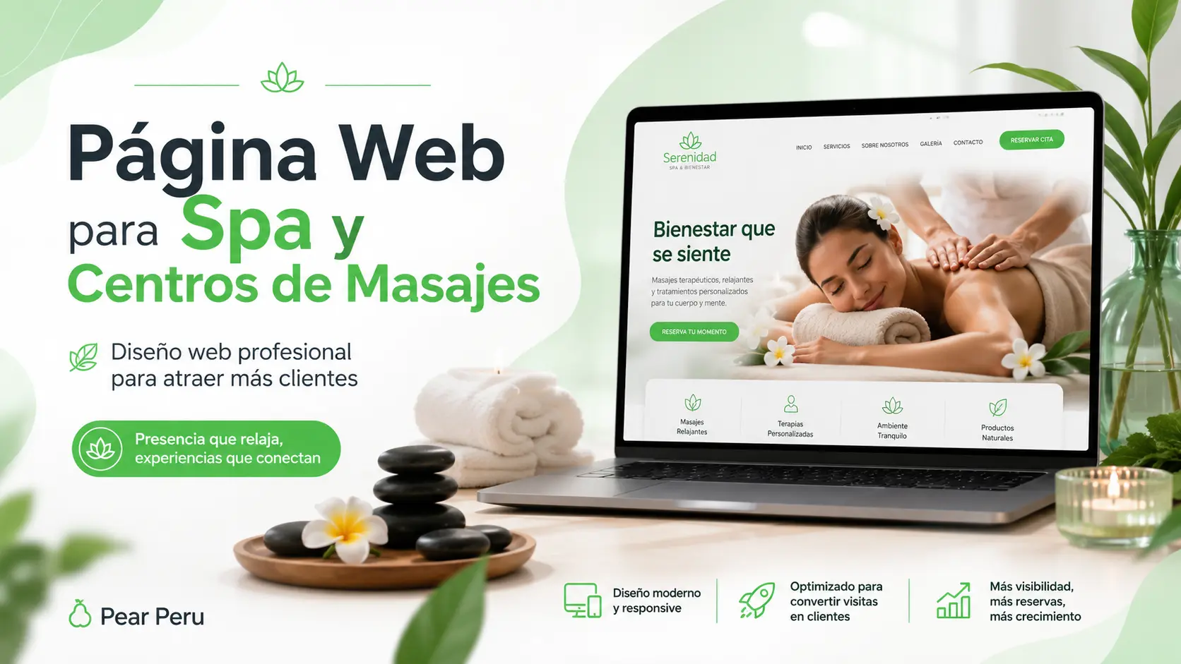 pagina web para spa